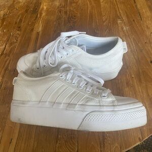 Adidas Platform sneakers size 8
